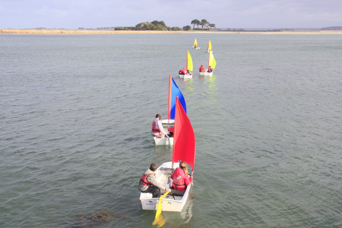 Les scolaires sur l'eau en novembre